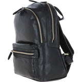 Ashwood Unisex Leather Backpack Black : G-38