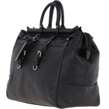 Leather Weekend Holdall Brown/tum : Gladstone A
