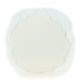 Fenland Sheepskin Pouffe Stool Ivory: FF-POUFFE