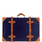 Ashwood Vintage Leather Trunk Navy: VIN-18