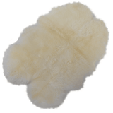Fenland Luxury Sheepskin Octo Rug Ivory