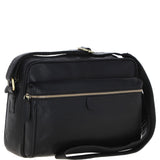 Ashwood Leather Messenger Bag – Black: T-73