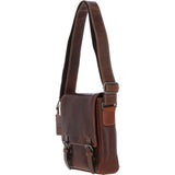 Ashwood Leather Messenger – Brown: FE03