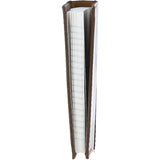 Ashwood A4 Leather Book Cover Copper Brown