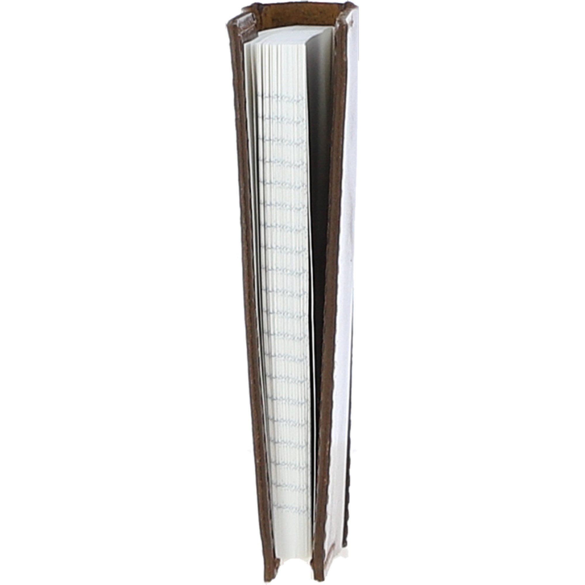 Ashwood A4 Leather Book Cover Copper Brown