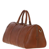 Ashwood Large Leather Holdall – Honey: T-77