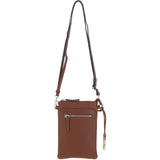 Ashwood Leather Crossbody Smart Phone Bag Tan: Z-71
