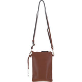Ashwood Leather Crossbody Smart Phone Bag Tan: Z-71