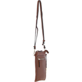 Ashwood Leather Crossbody Smart Phone Bag Tan: Z-71