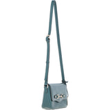 Ashwood Flap Over Leather Crossbody Bag Green: Z-75