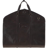 Mens Leather Suit Carrier Brown: Savile