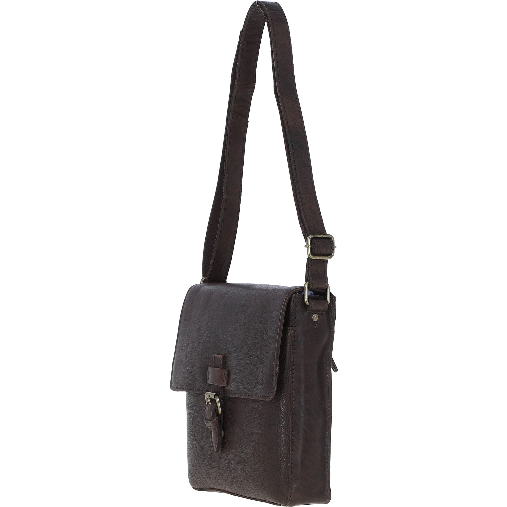 Ashwood Leather Flight Bag  Brown: Dean