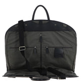 Mens Leather Suit Carrier Black: K-50