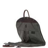 Mens Leather Suit Carrier Brown: K-50