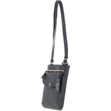 Ashwood Leather Crossbody Bag Black: CB-5