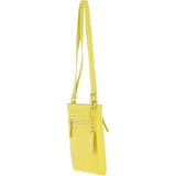 Ashwood Leather Crossbody Bag Yellow: 63014/cb3