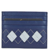 Gabicci Leather Card Holder Blue: GB-139-AC