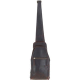 Ashwood Three Pocket Leather Sling Bag Brown : k-43