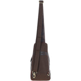 Ashwood Three Pocket Leather Sling Bag Brown : k-43