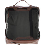 Leather Washbag Chestnut: K-49