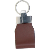 Men's Leather Card Holder & Key Ring Gift Set Chestnut: GS-1234