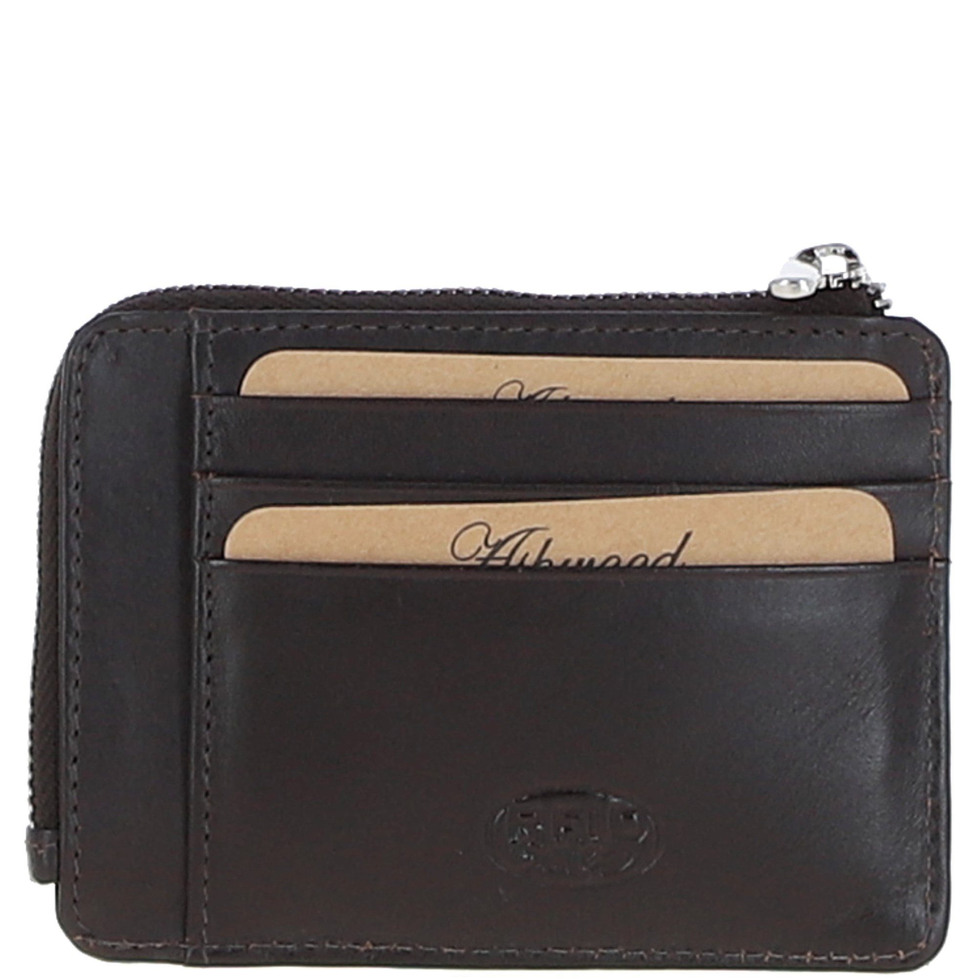 Leather Card Holder Brown: 1275-VT