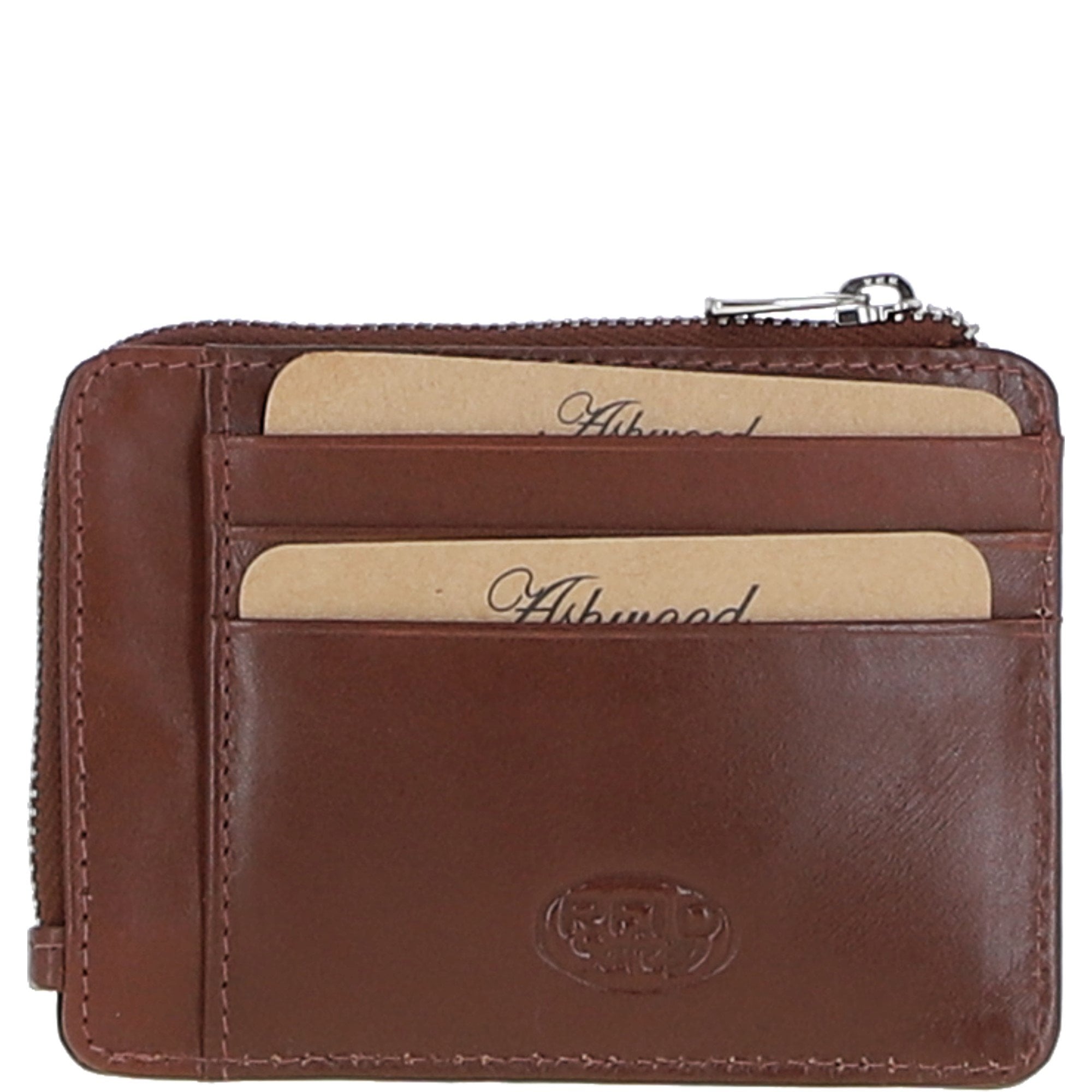 Leather Card Holder Tan: 1275-VT
