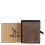 4 Card, ID & Coins Billfold Wallet Mud/black: FEN-555