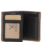 4 Card, ID & Coins Billfold Wallet Mud/black: FEN-555
