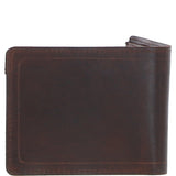 Luxury Slim 3 Card Leather Wallet Brandy :  5991