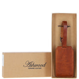 Leather Travel Luggage Tag Honey :Battersea l tag