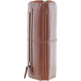8 Card Zip Around RFID Protected Large Leather Purse Honey: T-90
