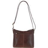 Ashwood Medium Leather Shoulder Bag Chestnut: T-83