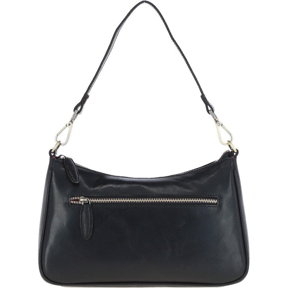 Ashwood Leather Shoulder Bag Black: T-84