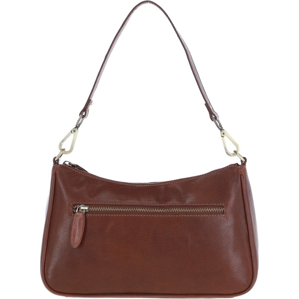 Ashwood Leather Shoulder Bag Chestnut: T-84