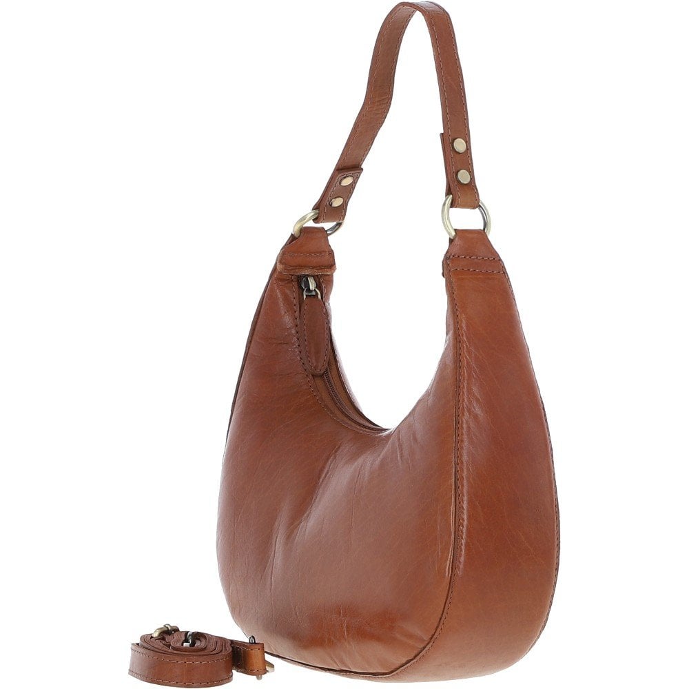 Ashwood Leather Shoulder Bag Honey: T-86