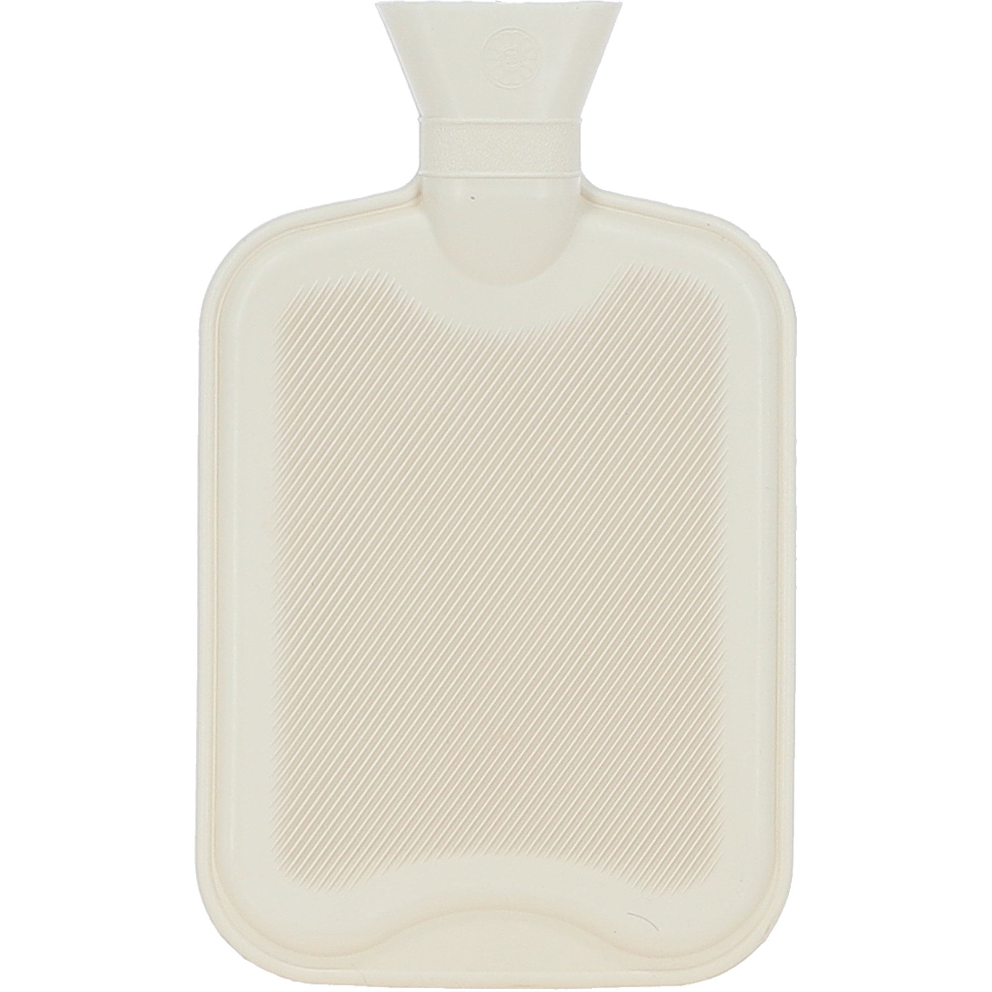 Fenland Curly Wool Hot Water Bottle Cover Beige 2L