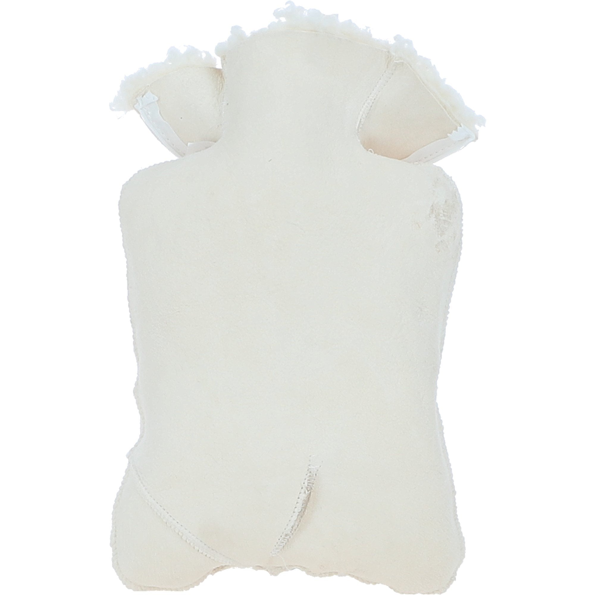 Fenland Curly Wool Hot Water Bottle Cover Ivory 2L