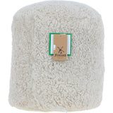 Fenland Sheepskin Pouffe Stool Natural: FF-POUFFE
