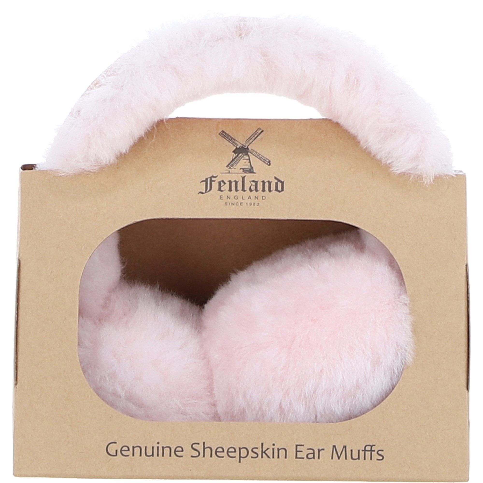 Fenland Sheepskin Winter Earmuffs Pink: Fen-205 Kids