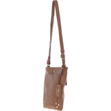XSpirit' Leather Crossbody Bag Tan: 63033/CB4