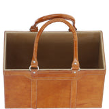 Ashwood Rectangular Magazine/Newspaper Basket Tan : AGC84
