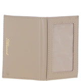 Leather Card Holder with Mirror & Key Ring Gift Set Mushroom :slg-31243