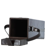 Leather Single Wine Bottle Holder Brown: AGC-83