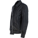 Leather Jacket Black: 5704