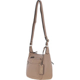 Ashwood Real Leather Top Zip Crossbody Bag Parafin: 63931