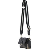 Ashwood Real Leather Small Crossbody Bag Black: 64297