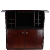 The Leather Bar Counter Chestnut: LF-135