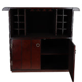 The Leather Bar Counter Chestnut: LF-135