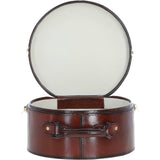 Ashwood Leather Jewellery and Beauty Box Chestnut: LF-170